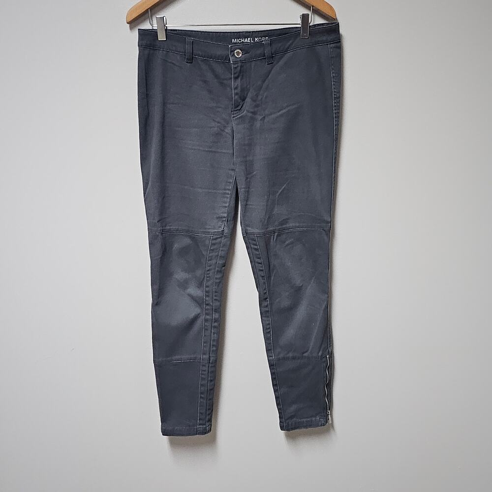 Michael Kors Zip Ankle Gray Pants Size 8